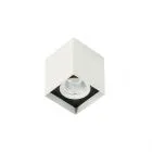 Alden White Black, nowoczesna lampa natynkowa, biało czarna, LED, 3000K, SLC78002/12W 3000K WH+BL